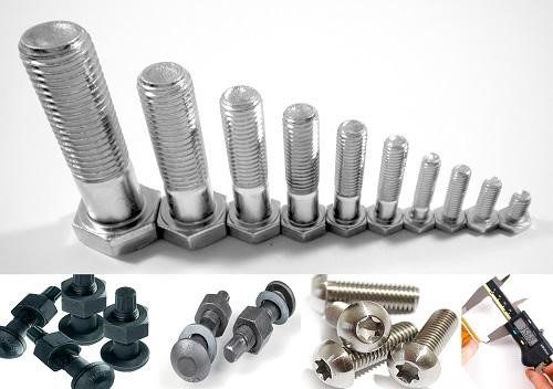 انواع پیچ و مهره نری و مادگی